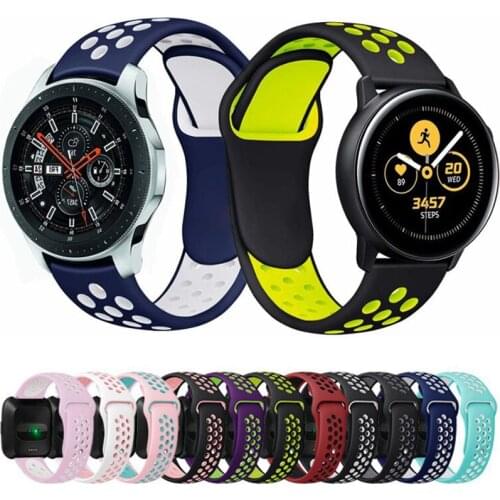20mm/22mm Silicone band For Amazfit GTS/2/2e/GTS2 Mini/GTR 42mm/47mm/GTR2/2e/stratos 2/3 Sport Watch Bracelet Amazfit bip strap