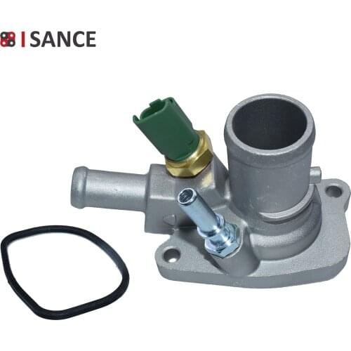 Engine Coolant Thermostat + Housing For Fiat Alfa Romeo 500 Bravo Doblo Fiorino Grande Punto Idea Linea Panda Punto Qubo Tipo