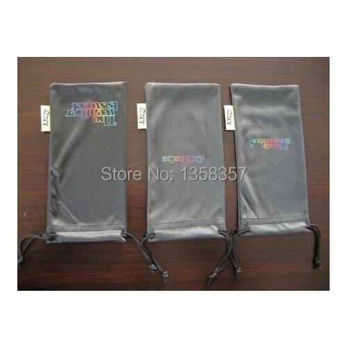 100pcs/lot CBRL 9*17cm glasses drawstring bags for sunglasses/eyewear/jewelry,Various colors,size can be customized,wholesale