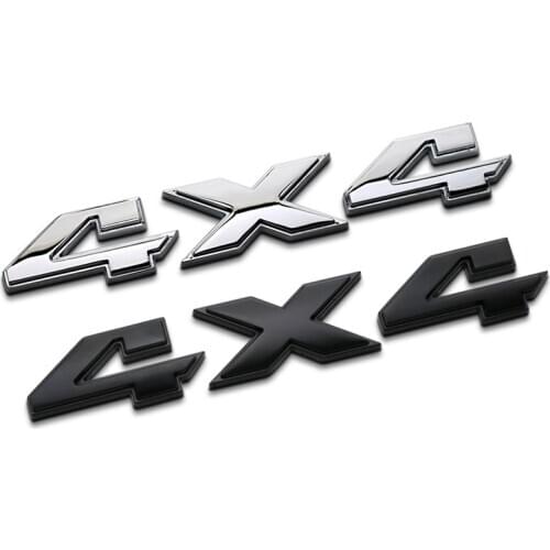 14.5x2.2cm Super Quality New Two Levels 3D 4X4 Metal Zinc Car Styling Refitting Emblem 3D Sticker for Jeep Dodge Journey JCUV