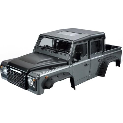 313Mm 12.3in Wheelbase D130 Defender Pickup Body Shell for 1/10 RC Crawler Car Traxxas TRX4 TRX-4 Axial SCX10 90046