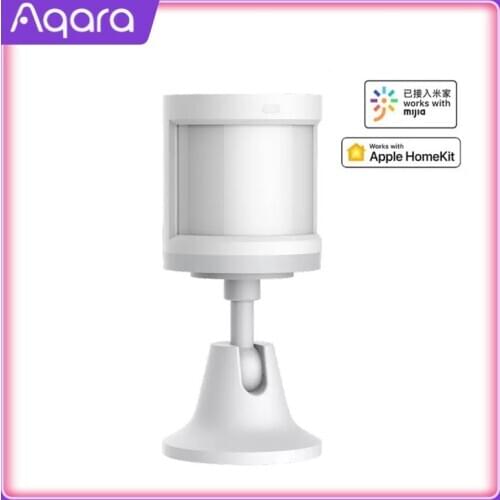 Aqara Human Body Sensor ZigBee Movement Motion Security Wireless Connection Light Intensity Gateway 2 Mi home APP