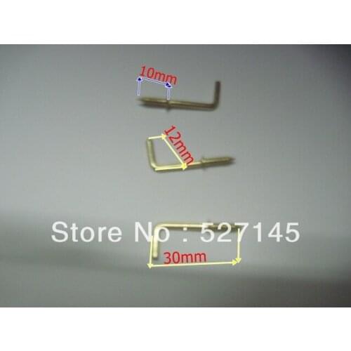 Free Shipping 20Pcs/Lot Screw Square Cup Hooks / Dresser Hooks 30x12mm Jewelry Findings