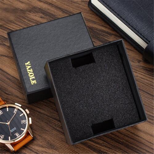 Yazole Watch Box gift Paper Rectangle High-Grade Quartz Watches Packing Box