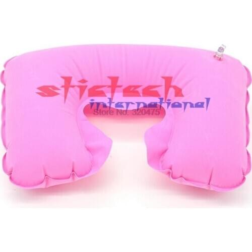 By dhl 200pcs U-Shape Travel Pillow for Airplane Inflatable Neck Pillow Travel Accessories Pillows for Sleep Home Textile