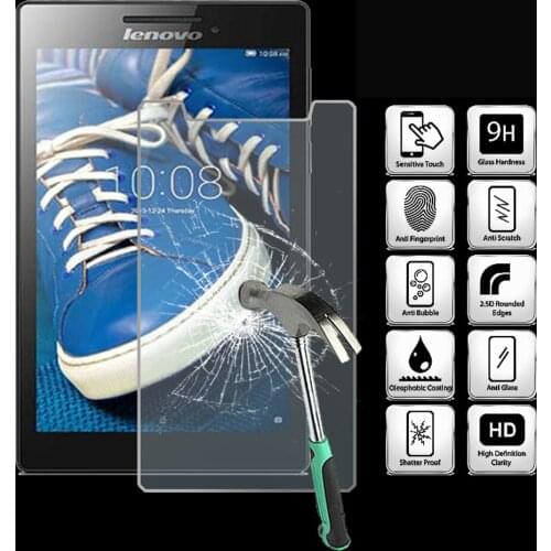 For Lenovo Tab 2 A7-20 7.0" - 9H Tablet Tempered Glass Screen Protector Cover Explosion-Proof High Quality Screen Film