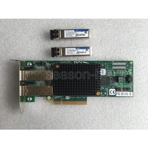 Emulex 8Gb FC Dual-port HBA LPE12002-e with Low Profile bracket