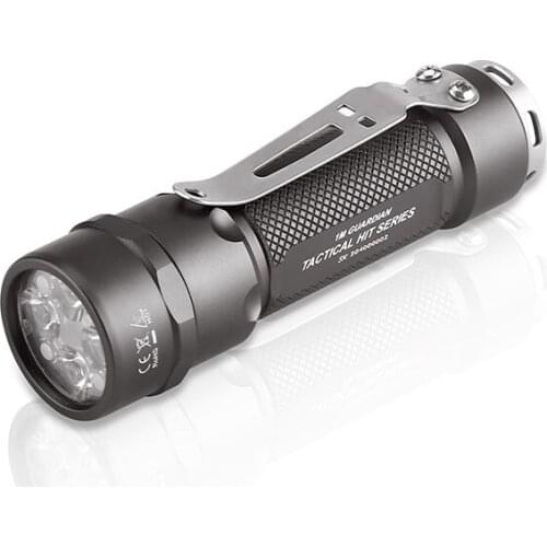 JETBEAM 1M 1200 Lumens Red&Green Police Flashing Multi-color Portable Tactical Flashlight
