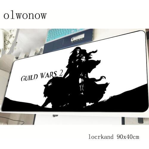 Guild wars 2 pad mouse computer gamer Beautiful mouse pad 900x400x3mm padmouse present mousepad ergonomic gadget office desk mat