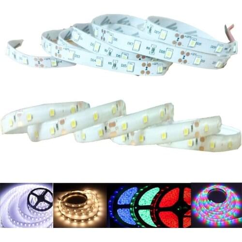 Leds Strip SMD 3528 60led 1M/2M/3M/4M/5M Tape Cabinet Closet Decoration Lamp Bedroom Kitchen Lighting Flexible RGB LED Light