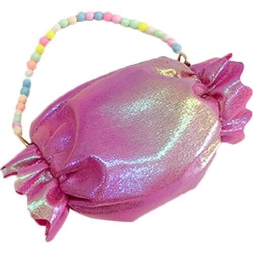 Fashion Girls Small Shoulder Bag Girl Waist Bag Kids Solid Tassel Handbag Baby Summer Bags