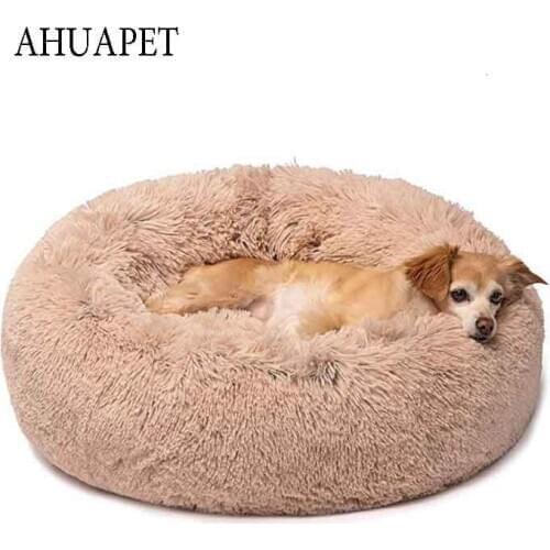 Soft Cat House Orthopedic Bed House For Dog Honden Donut Mand Dog Sofas For Dogs Beds For Large Dogs Winter Warm Sleeping Bag