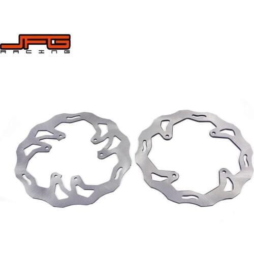 Motorcycle Front Rear Brake Discs Rotors For HONDA CR125R CR250R 02-07 CRF250R 04-14 CRF450R 02-14 CRF250X 04-17 CRF450X 05-17