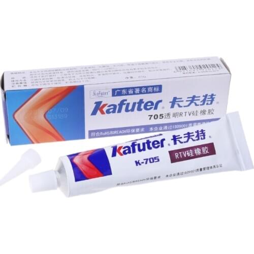 Transparent RTV Silicone Rubber Adhesive Grease Sealant Electronic Glue MOLC