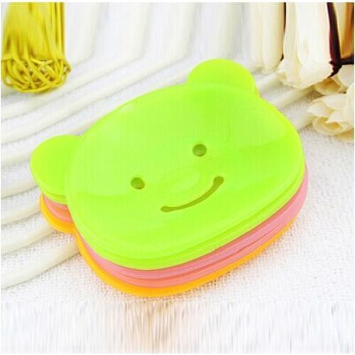 1 Piece Cartoon Winnie The Soap Box Soap Dish Soap Box Bathroom Supplies