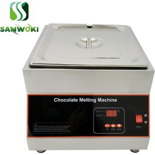 12kg capacity single tank digital electric chocolate furnace melt pot sauce warming machine warmer melter machine