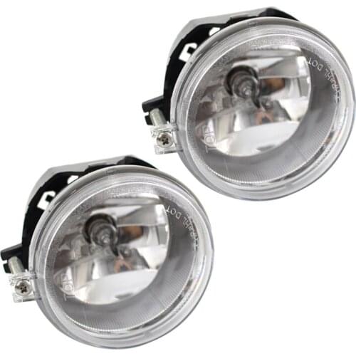 2Pcs Car Plastic Front Bumper Fog Light Lamp Fit for Jeep Compass Patriot Dodge Challenger Chrysler Sebring 5182025AA CH2592142