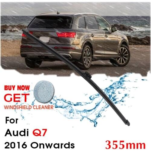 Car Wiper blade Rear Back Window Windscreen Windshield Wipers For AUDI Q7 Hatchback 355mm 2016 Onwards Auto Accessories