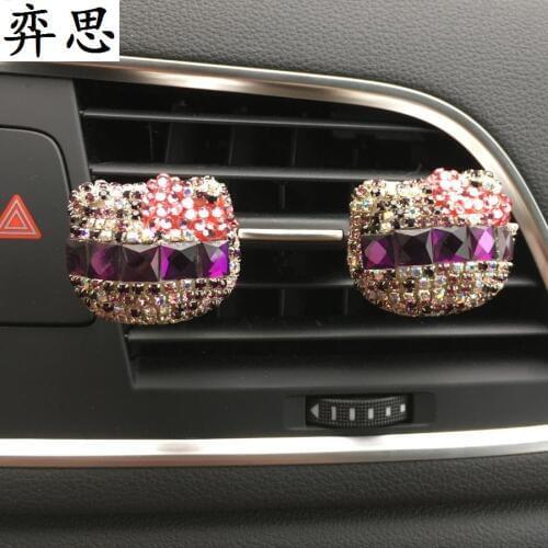 Hello kt cat styling Car Perfume Outlet Diamond Air Conditioning And Automotive Supplies Car Perfume Perfume Kt Cat