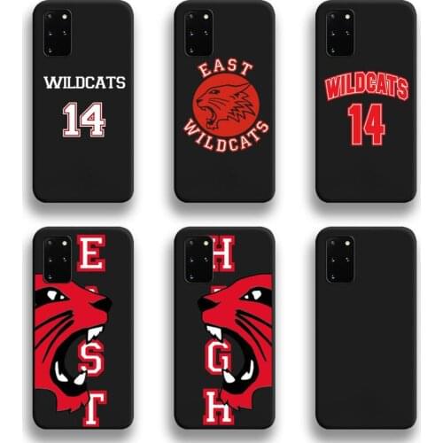 Wildcats Troy Bolton High School Musical Phone Case For Samsung Galaxy S21 Plus Ultra S20 FE M11 S8 S9 plus S10 5G lite 2020