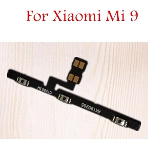 For Xiaomi Mi 9 Power Volume Flex Cable ON OFF Side Button Switch Flex Cable Replacement for Xiaomi Mi9 Repair Spare Parts