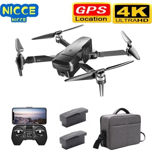 Nicce K1 GPS Drone with 50x zoom 4K wide-angle HD dual camera 5G Wifi FPV brushless motor flight 28 minutes drone with camera