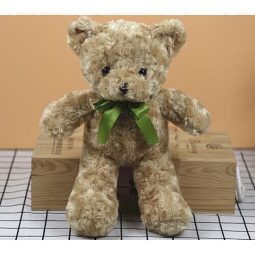 Toy stuffed lucky Teddy Bear Wedding party bear dolls Classic soft Teddy bear New Year Gift bear