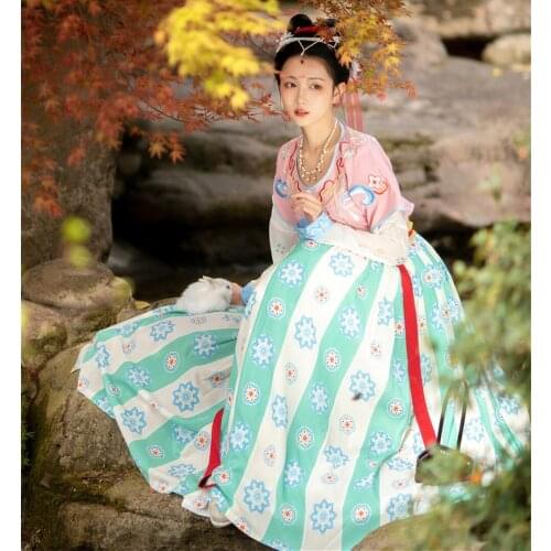 Beautiful Hanfu Costume Women Hanfu Fairy Clothes Outfit Princess Costumes Vintage Halloween Party Cosplay Christmas Cosplay