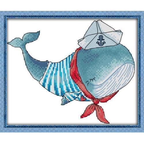 Joy Sunday Counted Cross Stitch 11CT 14CT Printed Canvas Chinese Cross Stitch Kit Embroidery Kit I am a Female Soldier patterns