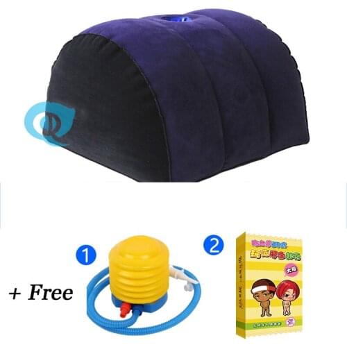 Inflatable Cushion Pillow Sex Wedge Position Cushion Sexy Gift Furniture Wedge Adult Magic Love Games Toys Couples Pillow