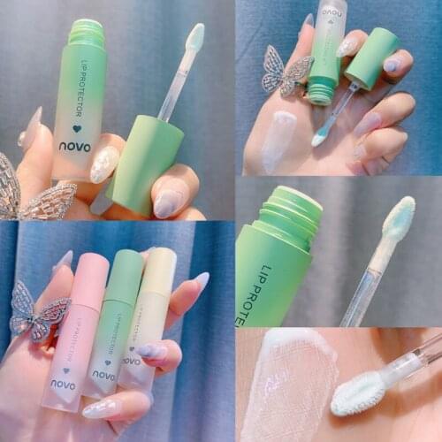 NOVO milk fruit lip lip lip moisturizing lip balm moisturizing moisturizing water men and women anti-dry crack lipstick bottom