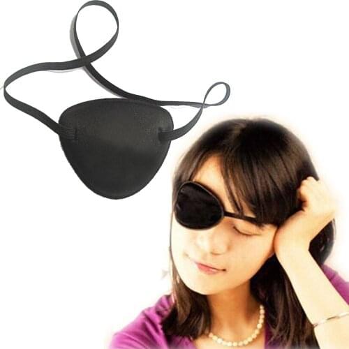 Popular Black Medical Concave Single Eye Patch Groove Washable Eyeshades Blinder Washable Medical Eye Patch