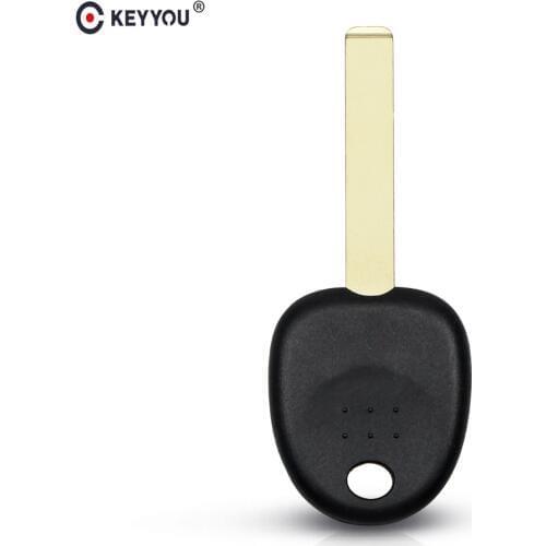 KEYYOU Transponder Chip Blank Key Shell Case For Hyundai Accent I30 IX35 Sonata NF Elantra For Kia Car Key Case Without Chip