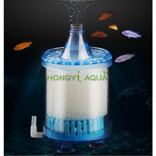 SUNSUN Fish tank Mini Pneumatic filter Water fairy Grass tank biochemical anti-gas lift Replacement cotton T-22 T-23
