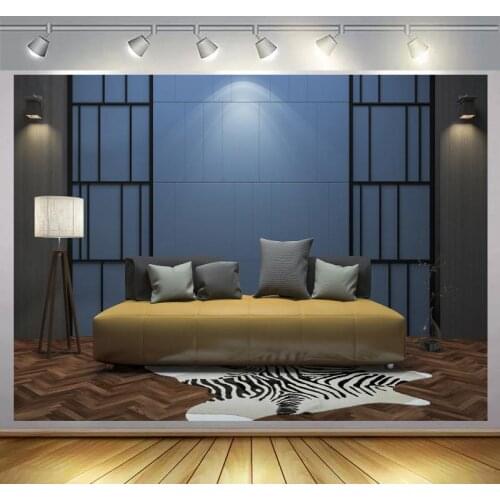 Zebra Crossing Carpet Sofa Background Photography Family Portrait Interior Room Decor Backdrops Vinyl Poster Cover
