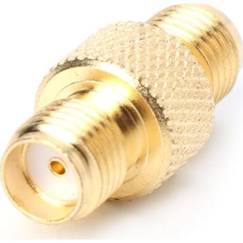 RF SMA Female to SMA Female High frequency Adapter Copper Coax Connector Coupler