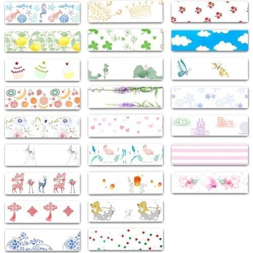 1PC Compatible for KingJim label sticker tapes 15mm*2m for LR20C/LR5C/LR-RK1C TEPRA Lite label printers Mini cute sticker