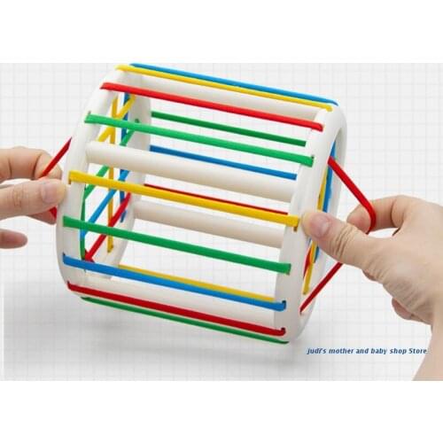 67JC Baby Block Toy Creative Cube Developmental Toy 3D Puzzle Shape Color Learning Toy Early Learning DIY Matching Game Cube