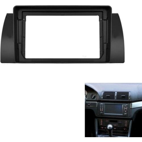 9inch Car Fascia Audio Fascias Fitting Adaptor Panel Frames Kits Car DVD Frame Dashboard for BMW-E39 E53 1995-2003