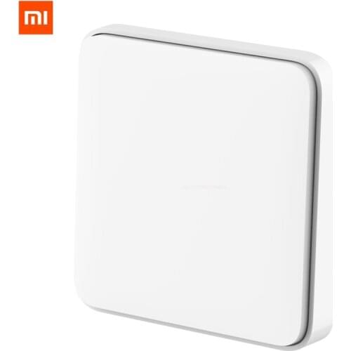 Xiaomi Mijia Wireless Smart Wall Switch Single/Double Open Dual Control Switch For Smart Xiaomi Home APP Remote Lights