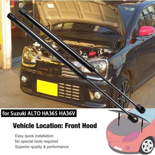 Damper for 2014-2020 Suzuki ALTO Works HA36S HA36V Front Bonnet Hood Modify Gas Struts Lift Support Shock Accessories Absorber