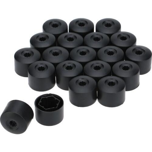KKMOON 17mm Car Wheel Nut Cover Bolt Cap Removal Tool Protection Caps Covers for VW Golf Bora