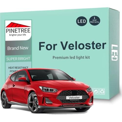 Led Interior Light Kit For Hyundai Veloster FS JS 2012-2016 2017 2018 2019 2020 LED Bulbs Dome Map Reading Canbus