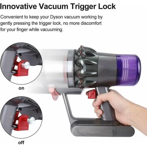 Trigger Lock Power Button Accessories For Dyson V6 V7 V8 V11 V10 Vacuum Cleaner Sweeper Trigger Lock Replacement Creative Tool