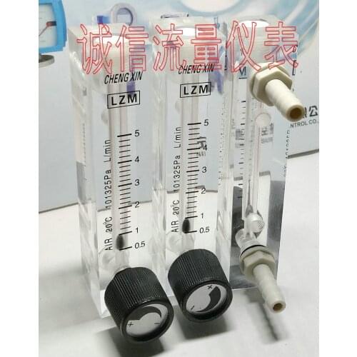 Lzm-6t Gas Flowmeter / Air Flowmeter 0.5-5l/min (L / Min) Small Air Flow Meter