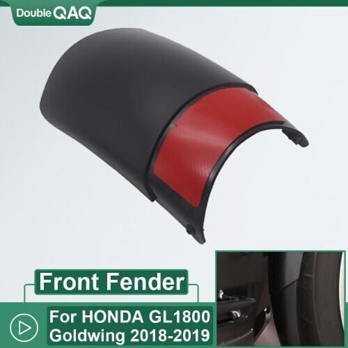 New arrival! For HONDA GL1800 Goldwing 2018 2019 Black Motorcycle Front Fender Extender Fender Splash Extension Pad