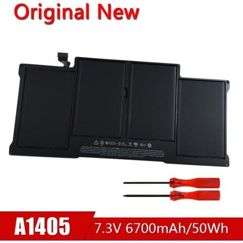 New Original Laptop Battery for Apple MacBook Air 13" A1405 A1466 A1377 A1369 Late 2010 Mid 2011 2012 2013 Early 2014 2015 50Wh
