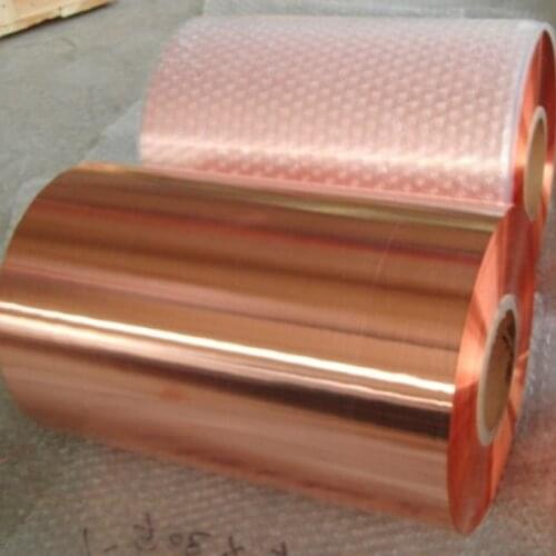 0.1x200mm 1 meter 99.90% T2 Copper foil,Copper tape,Copper Strip Free Shipping