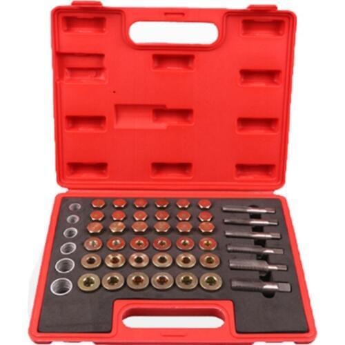 114pcs oil bottom discharge thread repair tool car repair tool m13-22 car oil pan screw wrench