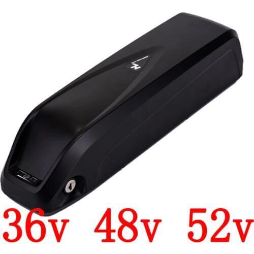 36V 48V 52V lithium battery case 36V 48V 52V electric bike bicycle battery case 36V 48V 52V Ebike battery case with holder